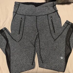 Lululemon Athletica Black and White Leggings
